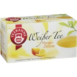 Teekanne Tee Weißer Tee Mango-Zitrone, 20 Teebeutel, 30g