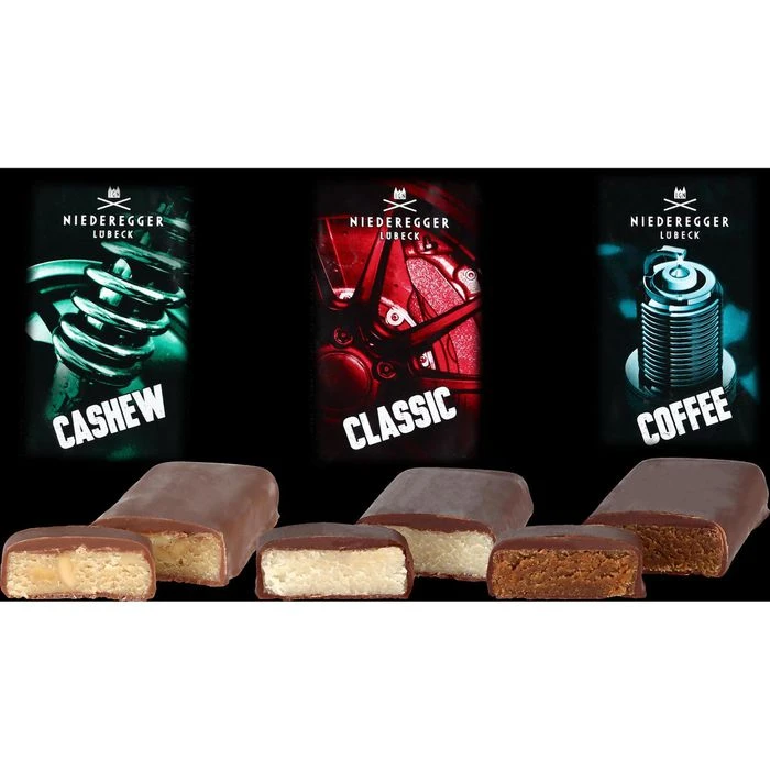 Niederegger Marzipan Mini-Brote Männersache, Be Strong, 5 Stück, 175g 2 Niederegger Marzipan Mini-Brote Männersache, Be Strong, 5 Stück, 175g – Bild 2