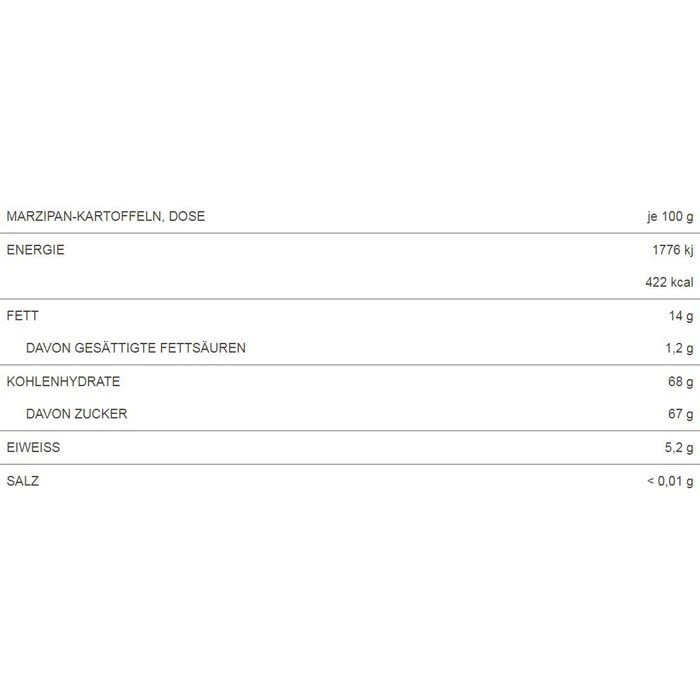 Zentis Marzipan Marzipan-Kartoffeln, In Einer Wiederverschließbaren Dose, 500g 5 Zentis Marzipan Marzipan-Kartoffeln, In Einer Wiederverschließbaren Dose, 500g – Bild 5