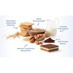 Knoppers Schokolade Milch-Haselnuss-Schnitte, Je 25g, 8 Stück -Hause Gemischtwaren Geschäft 0e1021d58d78c810c44bd073285281b5fcdd7f8c waffeln knoppers milch haselnuss schnitte