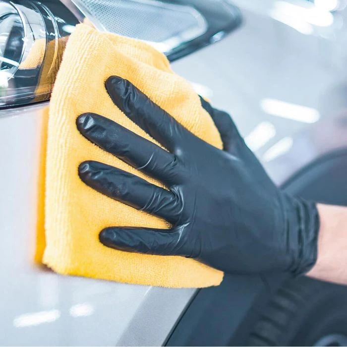 Franz-Mensch Einmalhandschuhe Safe Light, 27018, Nitril, Puderfrei, Schwarz, 100 Stück, Größe L 4 Franz-Mensch Einmalhandschuhe Safe Light, 27018, Nitril, Puderfrei, Schwarz, 100 Stück, Größe L – Bild 4