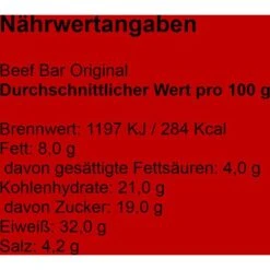 Jack-Links Fleischsnack Beef Bar Original, 22,5g, 14 Stück 7 Jack-Links Fleischsnack Beef Bar Original, 22,5g, 14 Stück -Hause Gemischtwaren Geschäft 16ebe037412226eec5f7097ee714a6eb48be51c2 fleischsnack jack links beef bar original