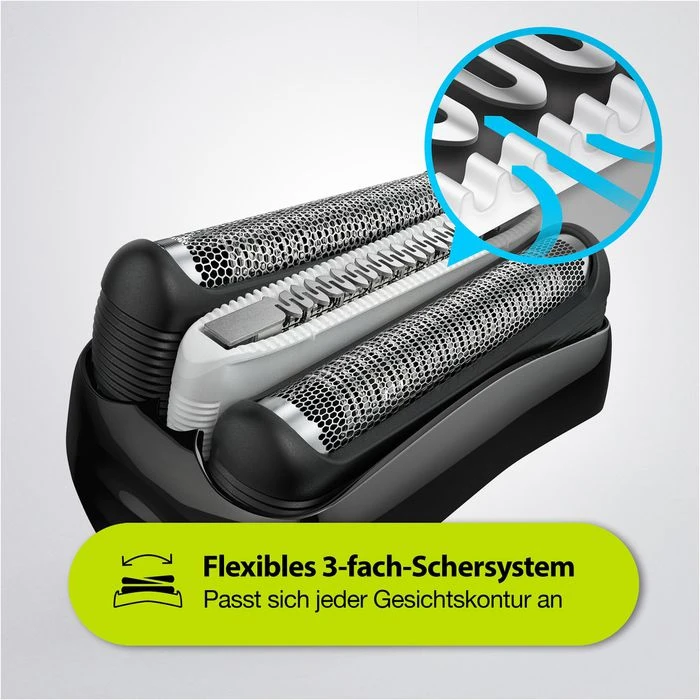 Braun Rasierer Series 3 Shave&Style 3000BT, 3 In 1, Für Männer, Trockenrasierer, Trimmer 5 Braun Rasierer Series 3 Shave&Style 3000BT, 3 In 1, Für Männer, Trockenrasierer, Trimmer – Bild 5