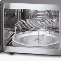 Severin Mikrowelle MW 7775, Mit Grill, 900 Watt, Grill 1100 W, Heißluft, 30 Liter, Silber -Hause Gemischtwaren Geschäft 24454a2a75de7bb9a5b980da7d4631edc7d91428 mikrowelle severin mw 7775 mit grill