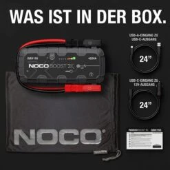NOCO Starthilfegerät Boost X GBX155, 12V, 4250A, Auto, Diesel & Motorrad, Powerbank, 2100mAh -Hause Gemischtwaren Geschäft 27d1fae06ac8dd0f390099827010be8653809efb starthilfegeraet noco boost x gbx155 12v