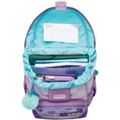 Herlitz Schulranzen UltraLight Plus Rainbow Feathers, 50037698, Für Mädchen, Lila / Türkis, 4-tlg. Set -Hause Gemischtwaren Geschäft 28525df356cc9ae14b559fccceaa7adf10c1806b schulranzen herlitz ultralight plus rainbow