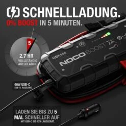 NOCO Starthilfegerät Boost X GBX155, 12V, 4250A, Auto, Diesel & Motorrad, Powerbank, 2100mAh -Hause Gemischtwaren Geschäft 29892967e8580a0fe0ec59599110f0d8a4f04fdd starthilfegeraet noco boost x gbx155 12v