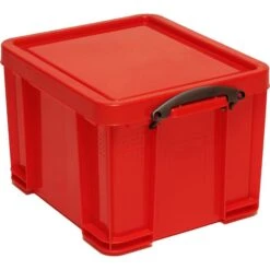 Really-Useful-Box Aufbewahrungsbox 35R, 35Liter, Mit Deckel, Kunststoff, Rot, 48 X 39 X 31cm -Hause Gemischtwaren Geschäft 3ae895cb65f78a8019cbb8a95f11775b9c652298 aufbewahrungsbox really useful box 35r 35liter
