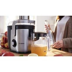 Bosch Entsafter VitaJuice 4, MES4010, Silber, Aluminium, 1200 Watt -Hause Gemischtwaren Geschäft 3f62dd3369009febfb3b05b703b7e0acfde95fa0 entsafter bosch vitajuice 4 mes4010