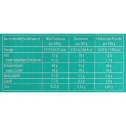 Bahlsen Lebkuchen Winter-Mix, Im Thekendispenser, 120 Stück -Hause Gemischtwaren Geschäft 4030e92380b66784e7d810732dc880ec96ef24ac lebkuchen bahlsen winter mix