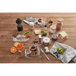 Montana Teller Carre 085112, Dessertteller, Glas, Eckig, 19 Cm, Transparent, 12 Stück -Hause Gemischtwaren Geschäft 44d5f6a0f9d3790ff4df8048019a395fea7f3215 teller montana carre 085112 dessertteller