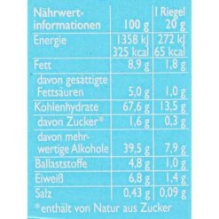 Corny Müsliriegel Free Schoko, Je 20g, 6 Riegel -Hause Gemischtwaren Geschäft 498c21f3f3f36ac773e95ea7713fcd9070951862 muesliriegel corny free schoko