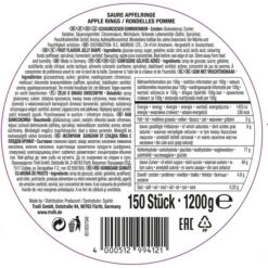 Trolli Fruchtgummis Apfelringe, 1200g, In Dose 8 Trolli Fruchtgummis Apfelringe, 1200g, In Dose -Hause Gemischtwaren Geschäft 551753bdc63810518a33acf72c3c3e50bc8df366 fruchtgummis trolli apfelringe