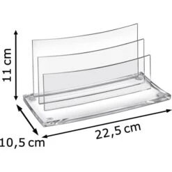 Cep Briefständer AcryLight, 1004500111, Glasklar, Aus Acryl, 2 Fächer 7 Cep Briefständer AcryLight, 1004500111, Glasklar, Aus Acryl, 2 Fächer -Hause Gemischtwaren Geschäft 563754168325e2c7bb44e56acfe45811d41046e5 briefstaender cep acrylight 1004500111