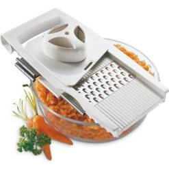 Leifheit Gemüsehobel 23170, Allzweckreibe 4+1, ComfortLine, 5 Auswechselbare Edelstahlklingen -Hause Gemischtwaren Geschäft 5d863b231babf5e7fd2bb37cab2e864911bd127b gemuesehobel leifheit 23170 allzweckreibe 4 plus 1