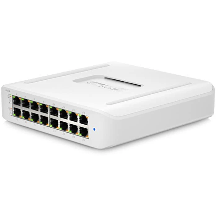 UbiQuiti Switch UniFi USW-LITE-16-POE, 16-port, 1 Gbit/s, 8x PoE+, Managed 1 UbiQuiti Switch UniFi USW-LITE-16-POE, 16-port, 1 Gbit/s, 8x PoE+, Managed