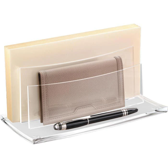 Cep Briefständer AcryLight, 1004500111, Glasklar, Aus Acryl, 2 Fächer 3 Cep Briefständer AcryLight, 1004500111, Glasklar, Aus Acryl, 2 Fächer – Bild 3