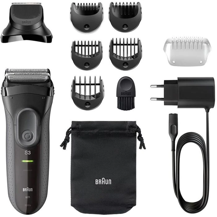 Braun Rasierer Series 3 Shave&Style 3000BT, 3 In 1, Für Männer, Trockenrasierer, Trimmer 4 Braun Rasierer Series 3 Shave&Style 3000BT, 3 In 1, Für Männer, Trockenrasierer, Trimmer – Bild 4