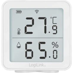 LogiLink Thermo-Hygrometer SC0116, Innen, Digital, Mit App -Hause Gemischtwaren Geschäft 7d23d7a8cff5d0e2df0982b1b7c9fd81642d648f thermo hygrometer logilink sc0116 innen