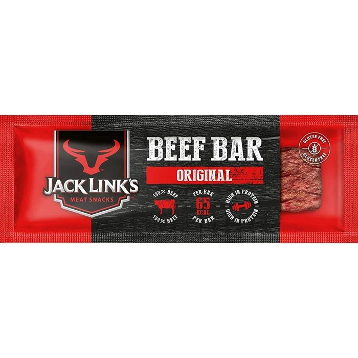 Jack-Links Fleischsnack Beef Bar Original, 22,5g, 14 Stück 2 Jack-Links Fleischsnack Beef Bar Original, 22,5g, 14 Stück – Bild 2