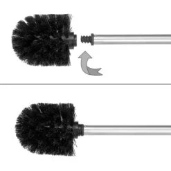 Bremermann WC-Bürste WC-Garnitur, Silber, Bürstenhalter Aus Edelstahl, Inkl. 3 Ersatzköpfe -Hause Gemischtwaren Geschäft 816829f12cfc348a19c23e681bce004e1dc09c3c wc buerste bremermann wc garnitur silber