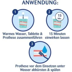 Kukident Gebissreiniger Die Blauen, Gebissreinigungstabletten, 104 Tabs -Hause Gemischtwaren Geschäft 82c52802382b6b6d41b18c7c2041bb6fab33407d gebissreiniger kukident die blauen