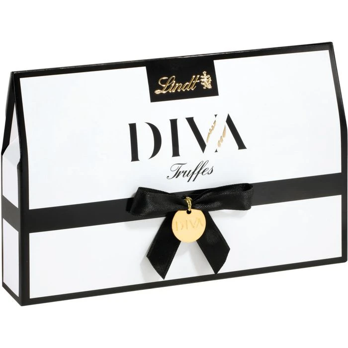 Lindt Pralinen DIVA Trüffel, Clutch, 114g, 10 Stück 1 Lindt Pralinen DIVA Trüffel, Clutch, 114g, 10 Stück
