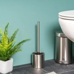 Bremermann WC-Bürste WC-Garnitur, Silber, Bürstenhalter Aus Edelstahl, Inkl. 3 Ersatzköpfe -Hause Gemischtwaren Geschäft 926354b93a41e9b933a28411b7b4f9f8a49e939c wc buerste bremermann wc garnitur silber