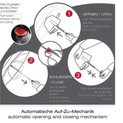 Knirps Regenschirm T.400 Extra Large Duomatic, Black, Taschenschirm, Auf-Zu-Automatik, Geschlossen 28cm -Hause Gemischtwaren Geschäft 93330b339ec75f9ce234da6f32dcad67660394bc regenschirm knirps t.400 extra large duomatic
