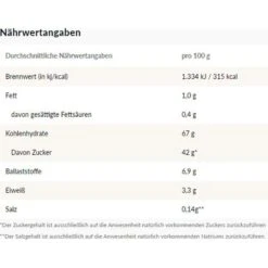 Seeberger Trockenfrüchte Mango, Ungezuckert, 100g -Hause Gemischtwaren Geschäft 9ef1d663bc9813a986db79735fa171669f432327 trockenfruechte seeberger mango