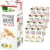 Edeka Haferdrink Ohne Zucker, BIO, Je 1 Liter, 8 Stück