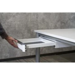 Hammerbacher Unterbauschublade UCBS/W, Weiß, Abschließbar, Breite 43 Cm, Für Schreibtische -Hause Gemischtwaren Geschäft b8dd305a6c950b59588ba4d0f2521197b283f1bc unterbauschublade hammerbacher ucbsw weiss