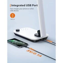 TaoTronics Schreibtischlampe TT-DL092 LED, Standfuß, Dimmbar, USB, Lichtsensor -Hause Gemischtwaren Geschäft c373a006cc5a80182cad3a64a9481804fdbb0c64 schreibtischlampe taotronics tt dl092 led