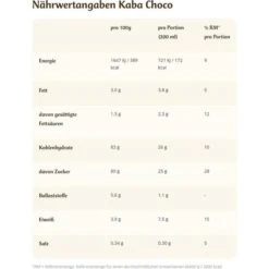 Kaba Kakao Getränkepulver, Nachfüllbeutel, 500g -Hause Gemischtwaren Geschäft cb5bb2e7a2e2de7b6d5af3f0dbc95830f516e299 kakao kaba getraenkepulver