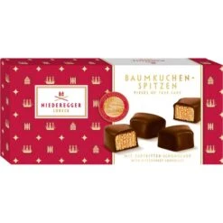 Niederegger Baumkuchen Baumkuchenspitzen, Marzipan In Zartbitterschokolade, 70g