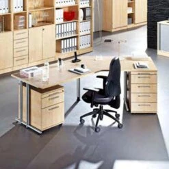 Hammerbacher Rollcontainer Solid AC30, Holz, Ahorn, Mit 4 Schüben, Abschließbar -Hause Gemischtwaren Geschäft d2f5ac75c0f13f9759e7fad2f25e905dfda9530c rollcontainer hammerbacher solid ac30 holz ahorn