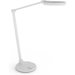 FeinTech Schreibtischlampe LTL00120 LED, Dimmbar, Standfuß, Weiß -Hause Gemischtwaren Geschäft d674c9cbf486b67d0be83843500a747920fc295c schreibtischlampe feintech ltl00120 led