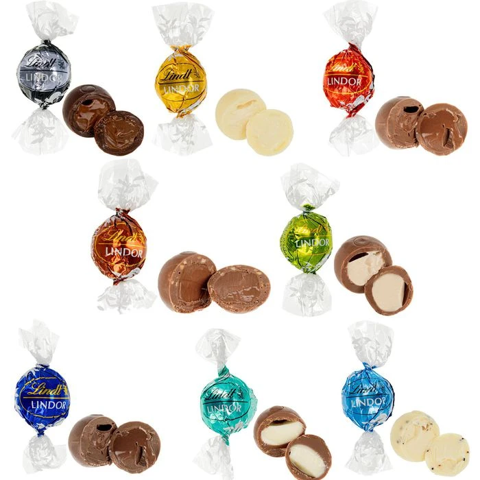 Lindt Pralinen Lindor Geniesser-Paket, 1495g, Ca. 120 Kugeln 2 Lindt Pralinen Lindor Geniesser-Paket, 1495g, Ca. 120 Kugeln – Bild 2