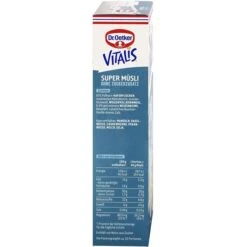 Dr. Oetker Dr.Oetker Müsli Vitalis SuperMüsli Knusper Pur, Ohne Zuckerzusatz, 420g -Hause Gemischtwaren Geschäft d9f036a1f98ef689bd616c6bde8a54ae39c3b7ac muesli dr.oetker vitalis supermuesli knusper pur