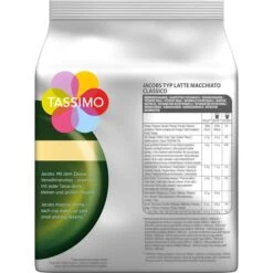 Tassimo Kaffeekapseln Jacobs Latte Macchiato, Classico, 16 Kapseln 8 Tassimo Kaffeekapseln Jacobs Latte Macchiato, Classico, 16 Kapseln -Hause Gemischtwaren Geschäft dca58a2063c6c30b76713c16a6049694261f21c0 kaffeekapseln tassimo jacobs latte macchiato