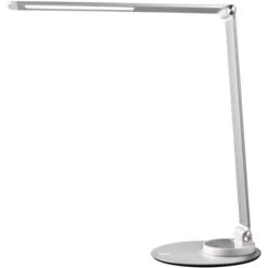 TaoTronics Schreibtischlampe TT-DL22 LED, Standfuß, Dimmbar, USB, Silber