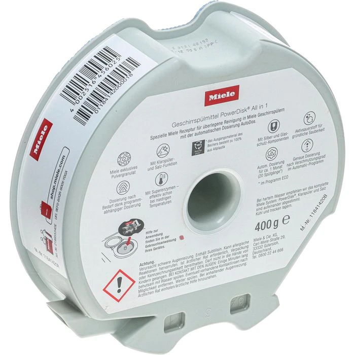 Miele Spülmaschinenpulver PowerDisk All In 1, GS, SETD6, Geschirr-Reiniger, 6 Stück 2 Miele Spülmaschinenpulver PowerDisk All In 1, GS, SETD6, Geschirr-Reiniger, 6 Stück – Bild 2