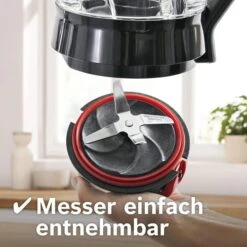 Bosch Standmixer VitaPower Serie 4, MMB6177S, Glasbehälter, 1200 Watt, Silber, 1,5 Liter 12 Bosch Standmixer VitaPower Serie 4, MMB6177S, Glasbehälter, 1200 Watt, Silber, 1,5 Liter -Hause Gemischtwaren Geschäft e545a8b7449f418153d3038aeb6de246f6d2f80a standmixer bosch vitapower serie 4 mmb6177s