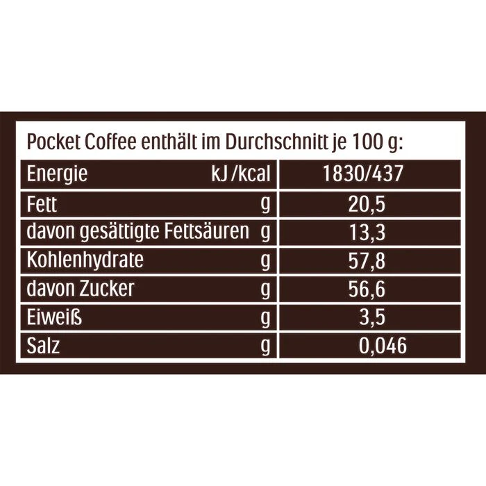 Pocket-Coffee Pralinen Espresso, 744g, 60 Stück 8 Pocket-Coffee Pralinen Espresso, 744g, 60 Stück – Bild 8