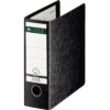Leitz 1075-00-00 Ordner, A5 Hoch, Breit, Hartpappe, Schwarz