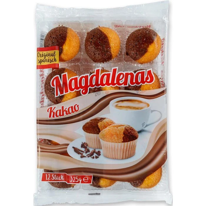 Pico Kuchen Magdalenas Kakao, 325g, 12 Stück 1 Pico Kuchen Magdalenas Kakao, 325g, 12 Stück