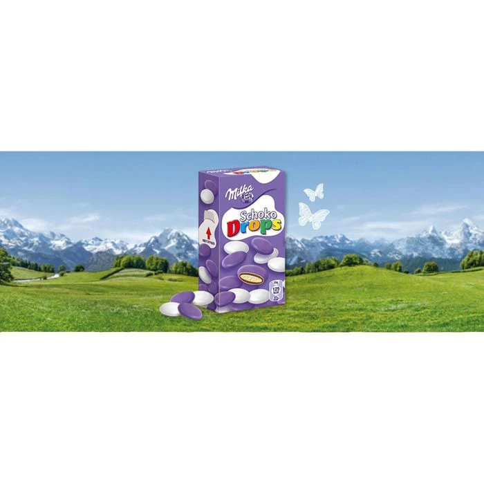 Milka Schokobonbons Schoko Drops, Mit Zarter Milka Alpenmilch, Je 42g, 21 Pack 3 Milka Schokobonbons Schoko Drops, Mit Zarter Milka Alpenmilch, Je 42g, 21 Pack – Bild 3