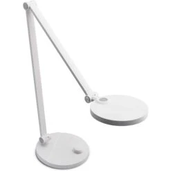 FeinTech Schreibtischlampe LTL00120 LED, Dimmbar, Standfuß, Weiß -Hause Gemischtwaren Geschäft f046f1ff62e5f1f8ace50ed82721e18504041507 schreibtischlampe feintech ltl00120 led