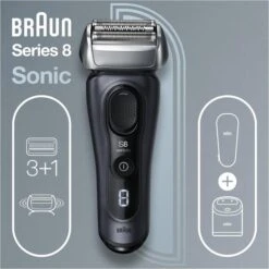 Braun Elektrorasierer Series 8 8463cc, Fjordgrau, Wet & Dry, 3+1 Scherkopf, 5-in-1 Reinigungsstation -Hause Gemischtwaren Geschäft f2a7eaa28a0546ec4aa125ae0df62192c6ced4ad elektrorasierer braun series 8 8463cc fjordgrau