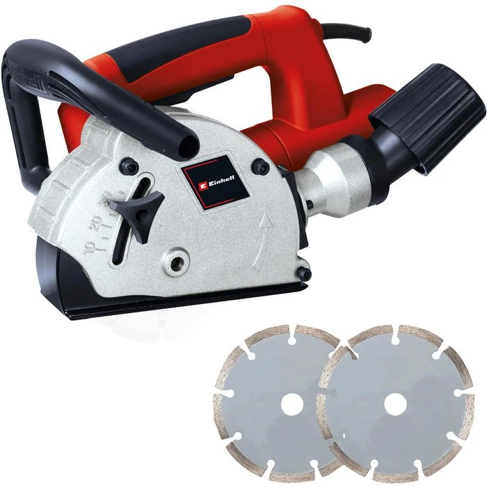 Einhell Mauernutfräse TC-MA 1300, Schlitzfräse, 1320 Watt, 125mm, Schnittleistung Bis 30mm 1 Einhell Mauernutfräse TC-MA 1300, Schlitzfräse, 1320 Watt, 125mm, Schnittleistung Bis 30mm